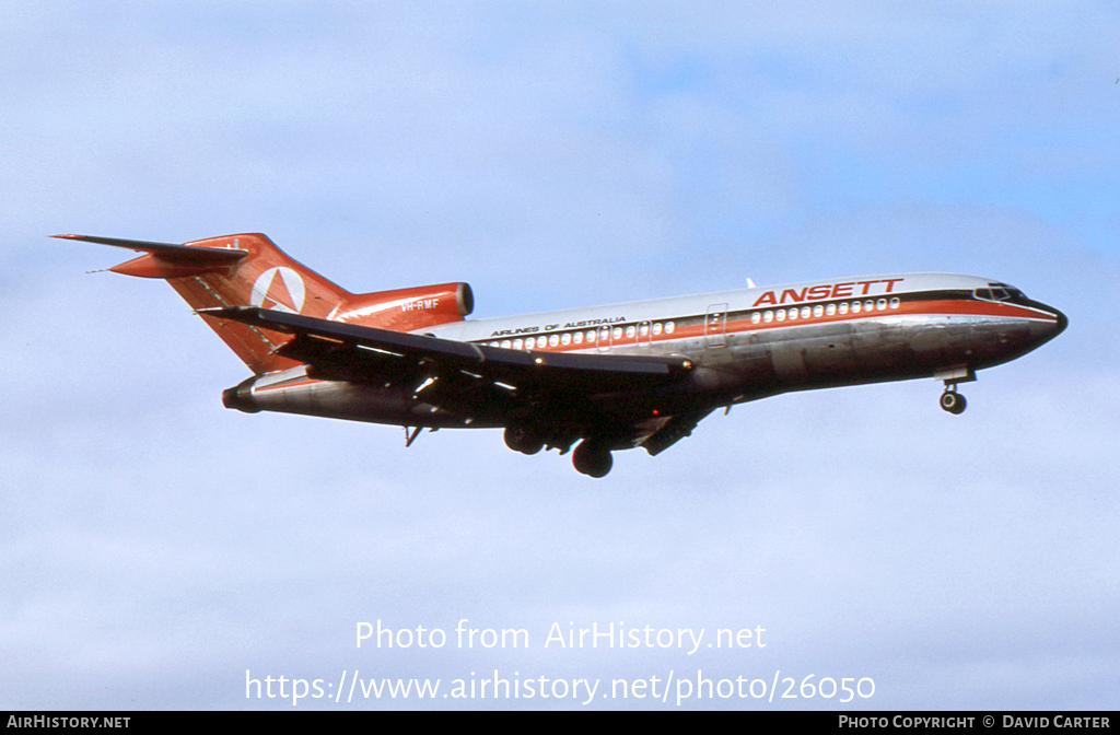 Aircraft Photo of VH-RMF | Boeing 727-77 | Ansett Airlines of Australia | AirHistory.net #26050