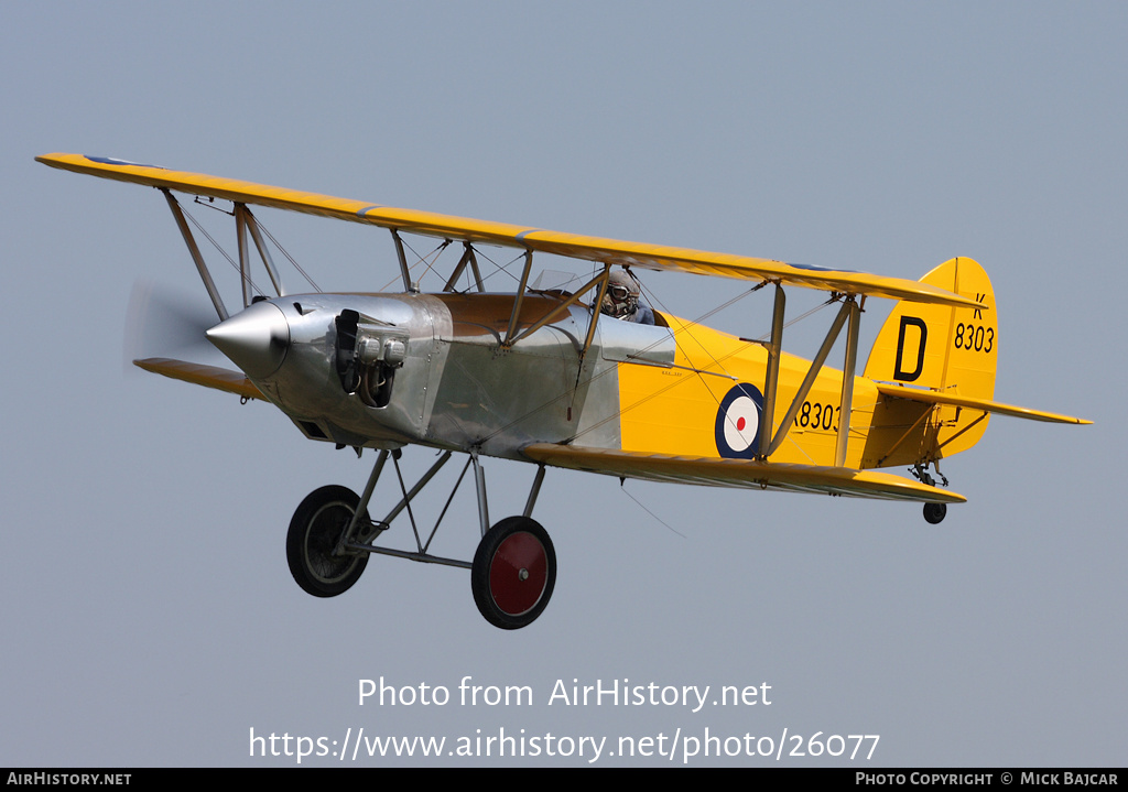 Aircraft Photo of G-BWWN / K8303 | Isaacs Fury II | UK - Air Force | AirHistory.net #26077