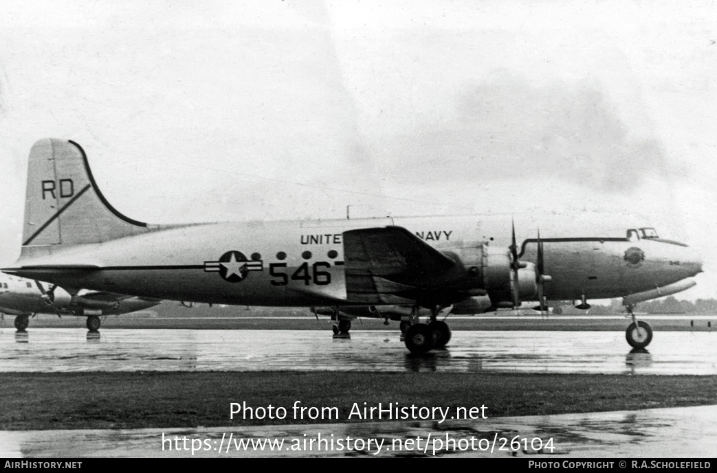 Aircraft Photo of 56546 | Douglas R5D-3 Skymaster | USA - Navy | AirHistory.net #26104