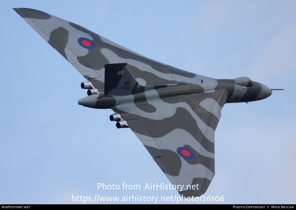 Aircraft Photo of G-VLCN / XH558 | Avro 698 Vulcan B.2 | UK - Air Force | AirHistory.net #26106