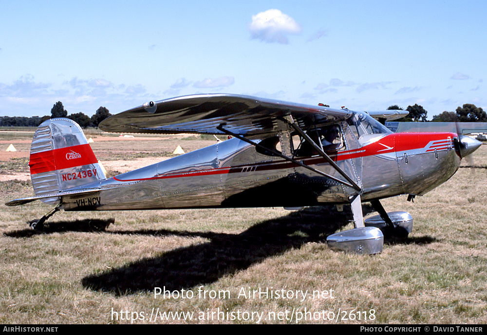 Aircraft Photo of VH-NCV | Cessna 140 | AirHistory.net #26118