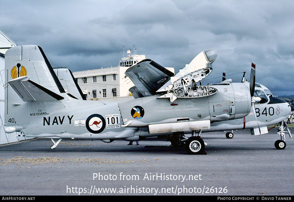 Aircraft Photo of N12-153595 | Grumman S-2E Tracker | Australia - Navy | AirHistory.net #26126