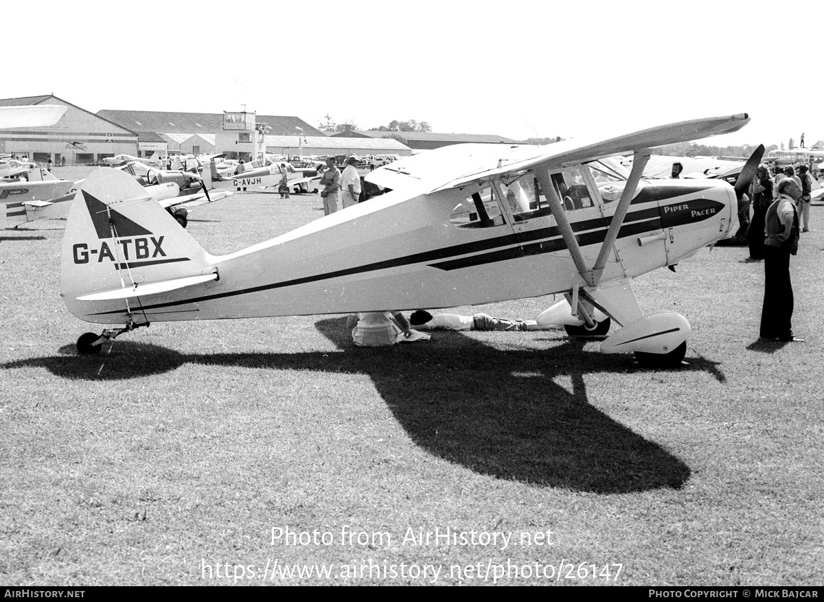 Aircraft Photo of G-ATBX | Piper PA-20-135 Pacer | AirHistory.net #26147