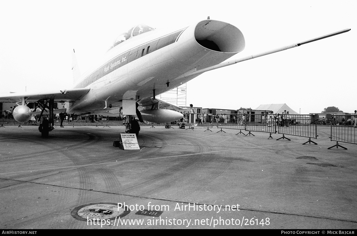 Aircraft Photo of N414FS | North American F-100F Super Sabre | Flight Systems Inc. | AirHistory.net #26148