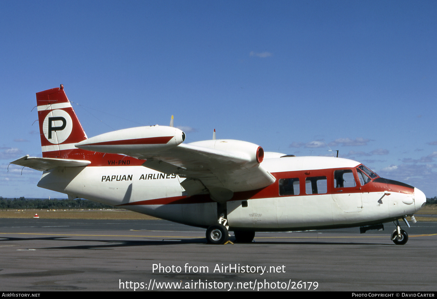 Aircraft Photo of VH-PND | Piaggio P-166 | Papuan Airlines - Patair | AirHistory.net #26179