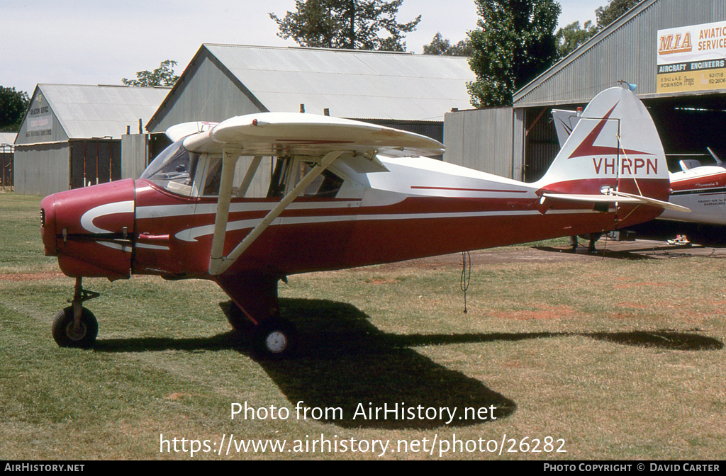 Aircraft Photo of VH-RPN | Piper PA-22-160 Tri-Pacer | AirHistory.net #26282