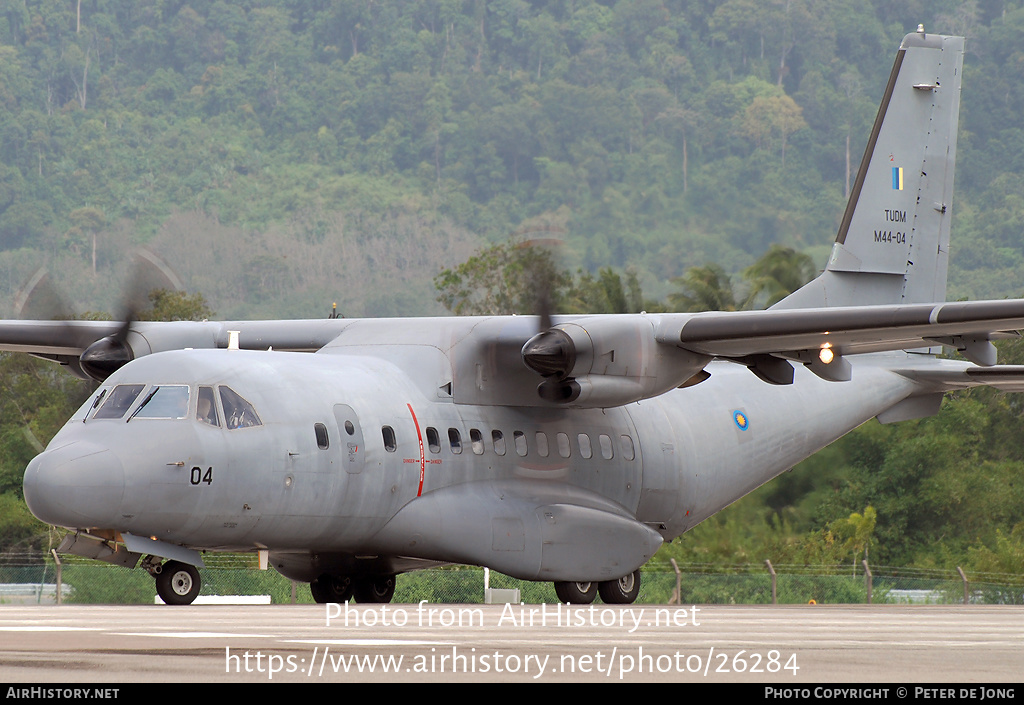 Aircraft Photo of M44-04 | CASA/IPTN CN235M-220 | Malaysia - Air Force | AirHistory.net #26284