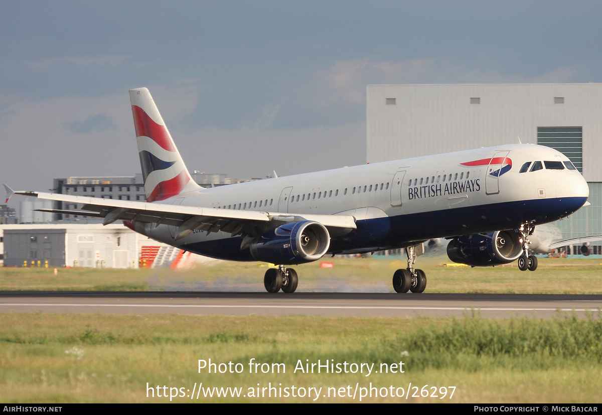 Aircraft Photo of G-EUXD | Airbus A321-231 | British Airways | AirHistory.net #26297