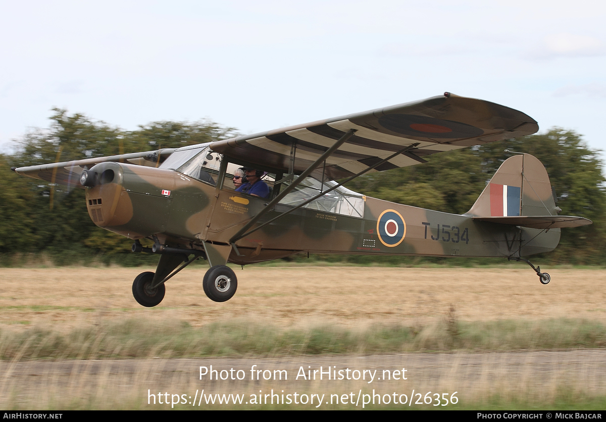 Aircraft Photo of G-AKSY / TJ534 | Auster 5 | UK - Army | AirHistory.net #26356