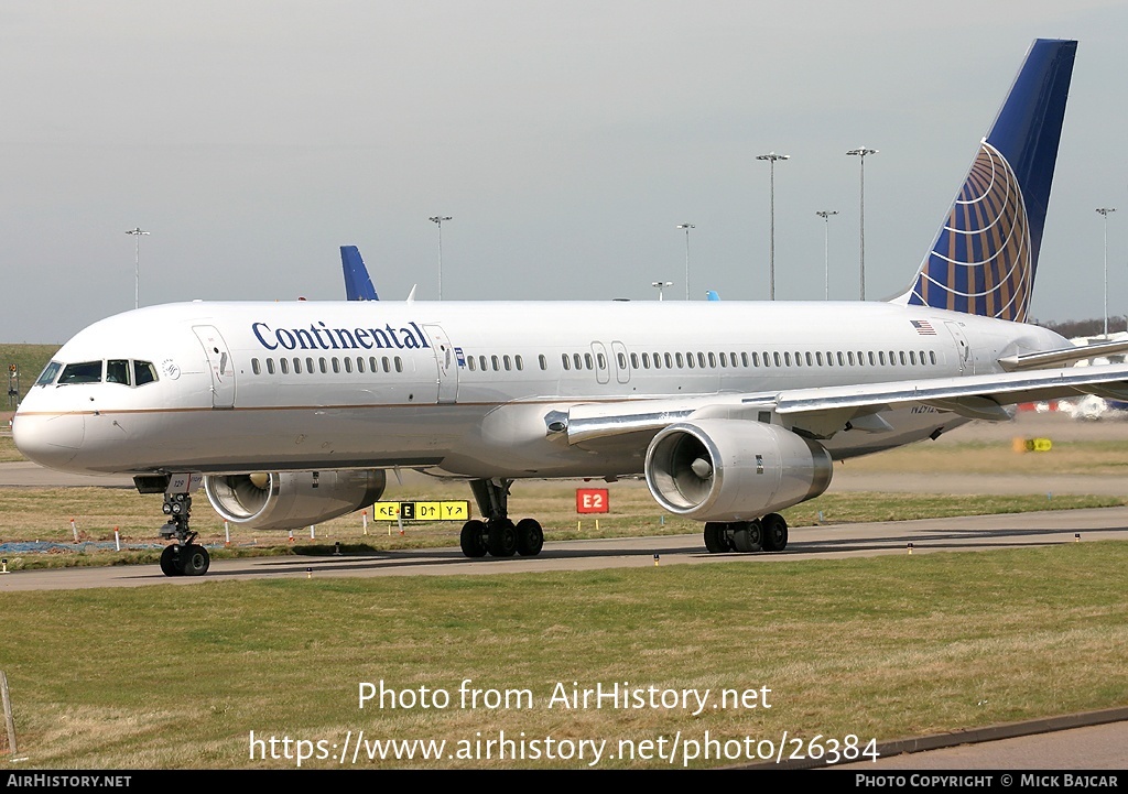 Aircraft Photo of N29129 | Boeing 757-224 | Continental Airlines | AirHistory.net #26384