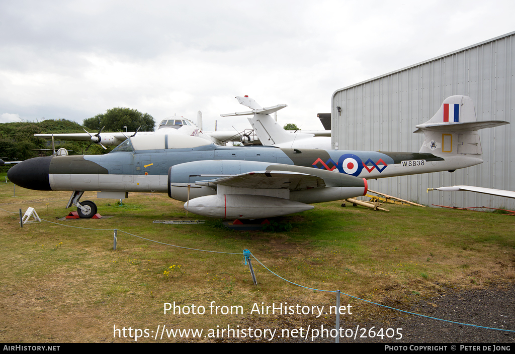 Aircraft Photo of WS838 | Gloster Meteor NF14 | UK - Air Force | AirHistory.net #26405