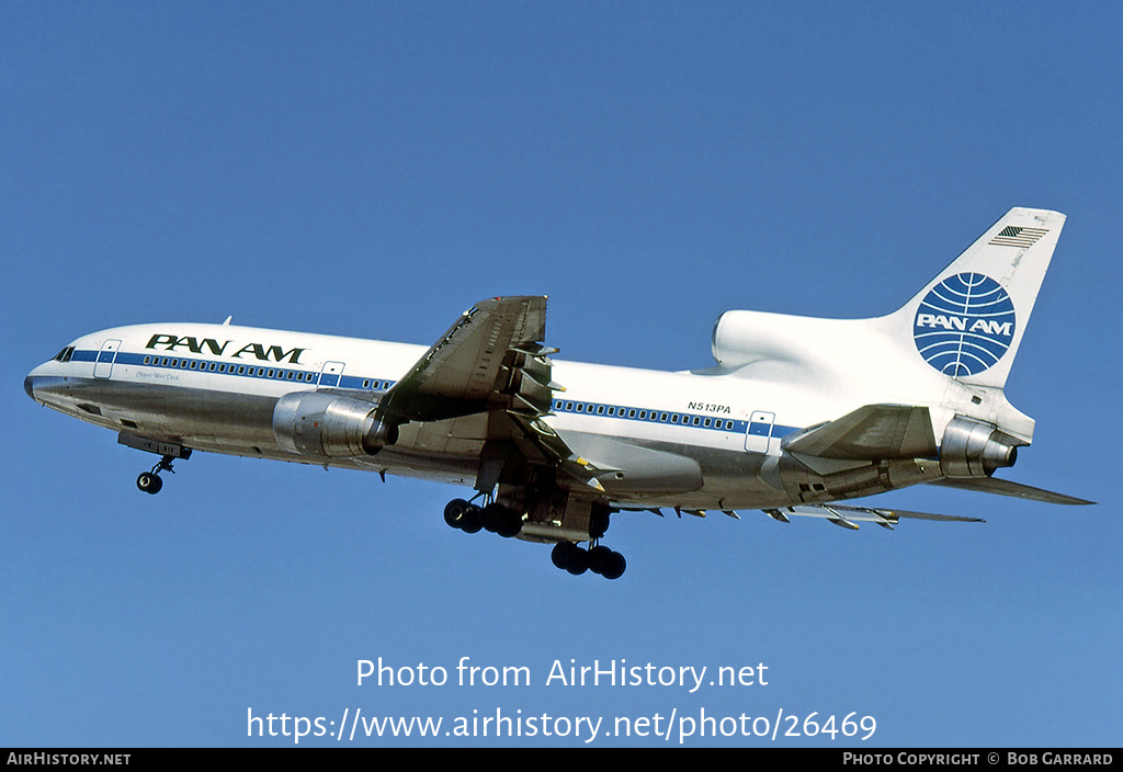 Aircraft Photo of N513PA | Lockheed L-1011-385-3 TriStar 500 | Pan American World Airways - Pan Am | AirHistory.net #26469