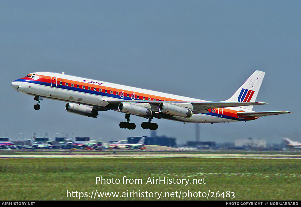 Aircraft Photo of N8969U | McDonnell Douglas DC-8-62H | United Airlines | AirHistory.net #26483