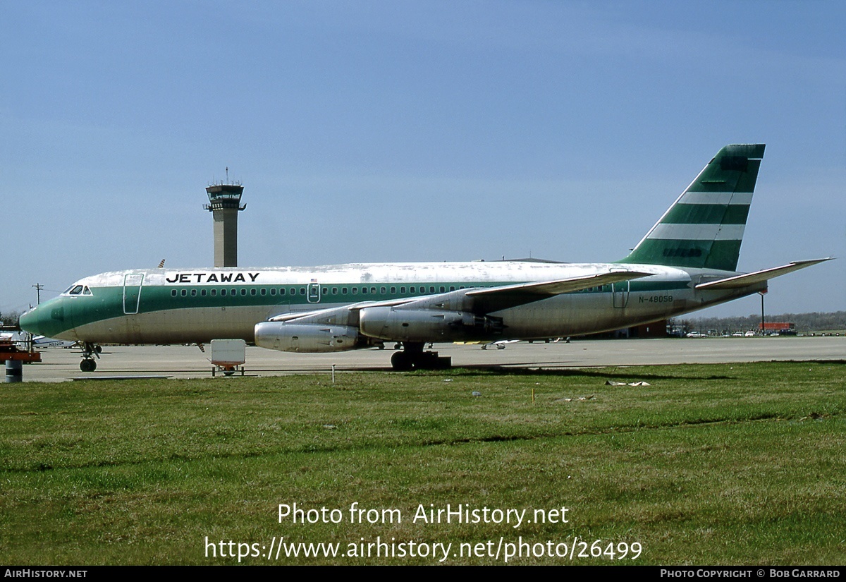 Aircraft Photo of N48058 | Convair 880M (22M-3) | Jetaway Travel Club | AirHistory.net #26499