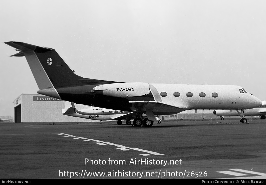 Aircraft Photo of PJ-ABA | Grumman American G-1159 Gulfstream II-SP | AirHistory.net #26526