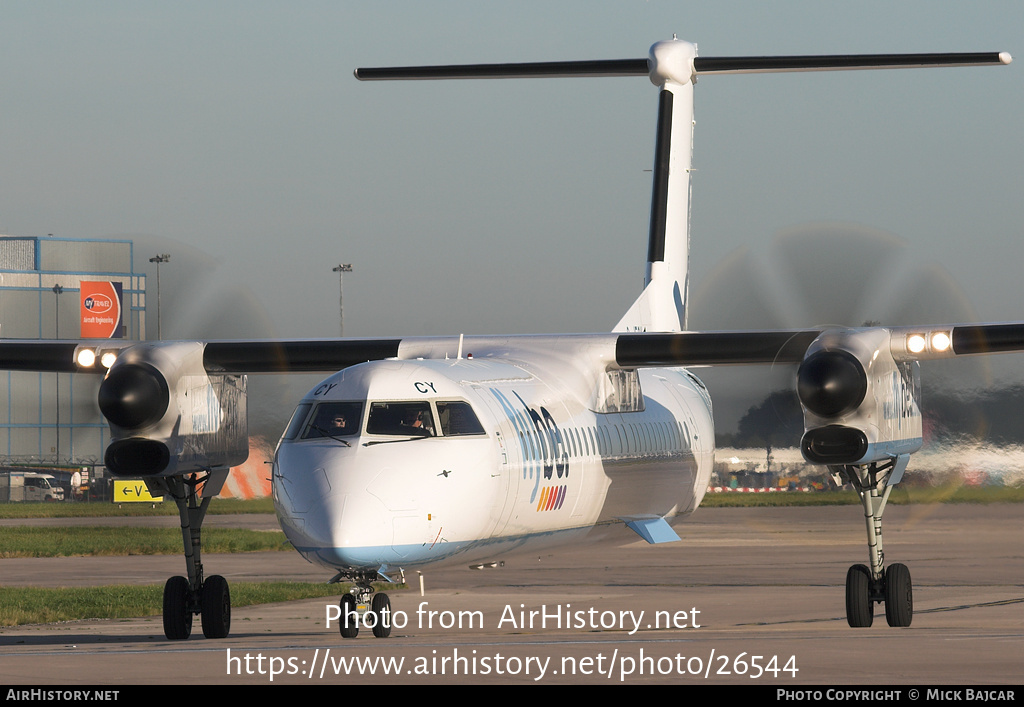 Aircraft Photo of G-JECY | Bombardier DHC-8-402 Dash 8 | Flybe | AirHistory.net #26544