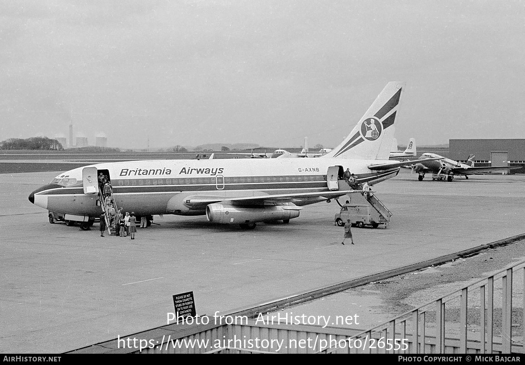 Aircraft Photo of G-AXNB | Boeing 737-204C | Britannia Airways | AirHistory.net #26555