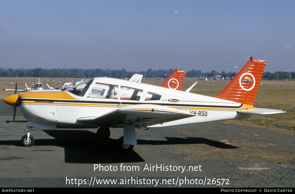 Aircraft Photo of VH-RSU | Piper PA-28R-200 Cherokee Arrow B | Royal Aero Club of NSW | AirHistory.net #26572