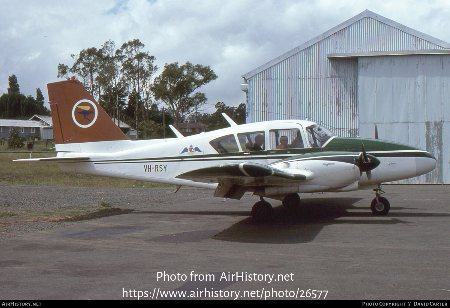 Aircraft Photo of VH-RSY | Piper PA-23-250 Aztec B | Royal Aero Club of NSW | AirHistory.net #26577