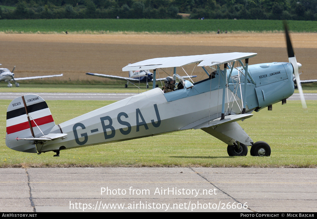 Aircraft Photo of G-BSAJ | CASA 1.131E Jungmann | AirHistory.net #26606