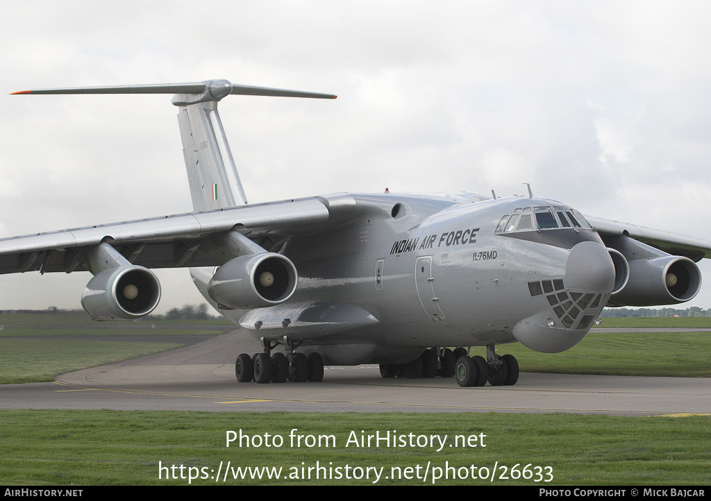 Aircraft Photo of K2663 | Ilyushin Il-76MD Gajaraj | India - Air Force | AirHistory.net #26633