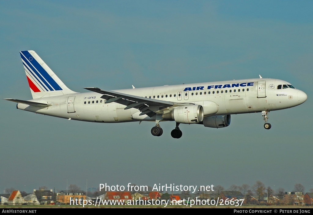 Aircraft Photo of F-GFKD | Airbus A320-111 | Air France | AirHistory.net #26637