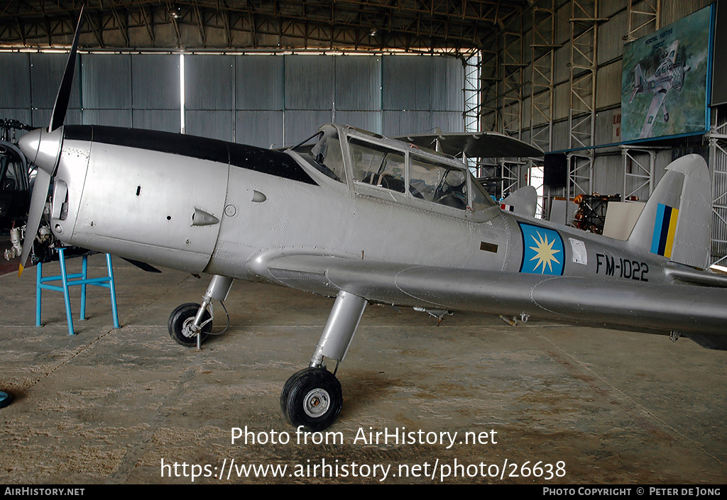 Aircraft Photo of FM-1022 | De Havilland DHC-1 Chipmunk T20 | Malaysia - Air Force | AirHistory.net #26638