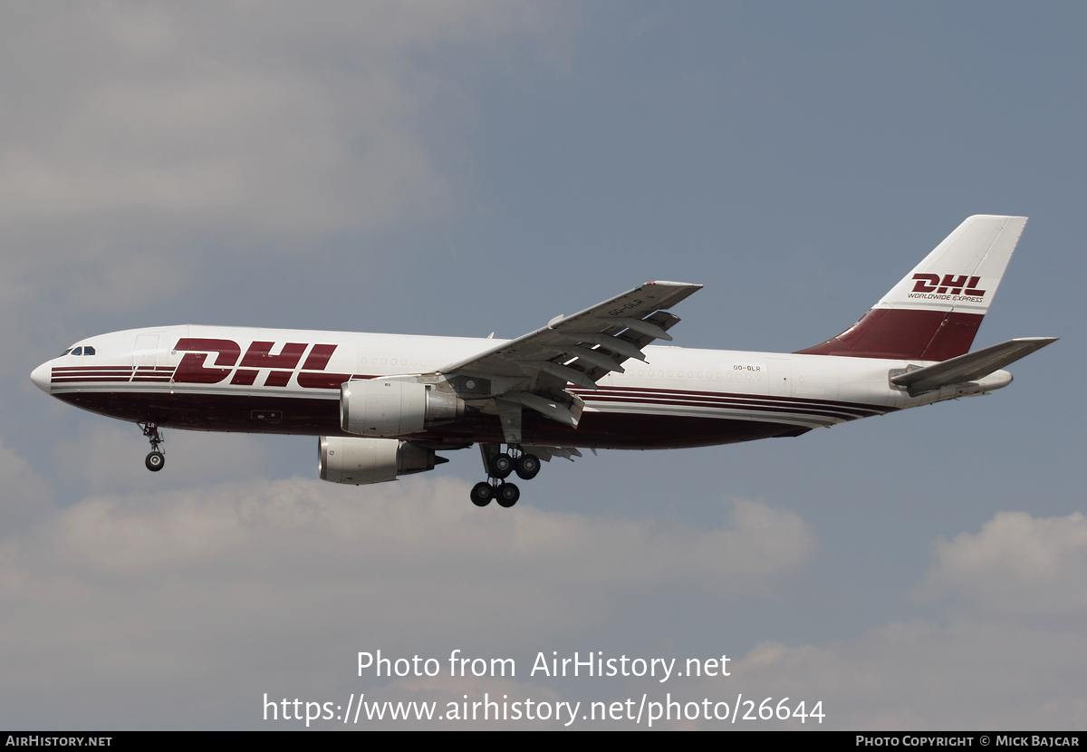 Aircraft Photo of OO-DLR | Airbus A300B4-203 | DHL Worldwide Express | AirHistory.net #26644