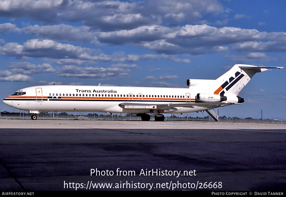 Aircraft Photo of VH-RMZ | Boeing 727-277/Adv | Trans-Australia Airlines - TAA | AirHistory.net #26668