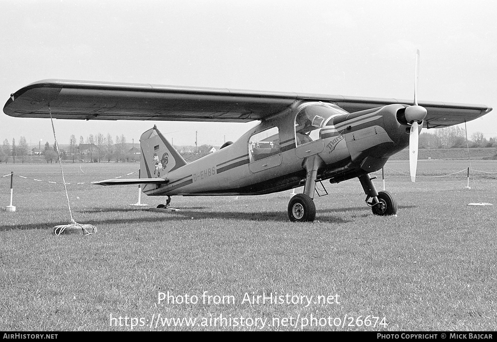 Aircraft Photo of D-EHBS | Dornier Do-27B-1 | AirHistory.net #26674