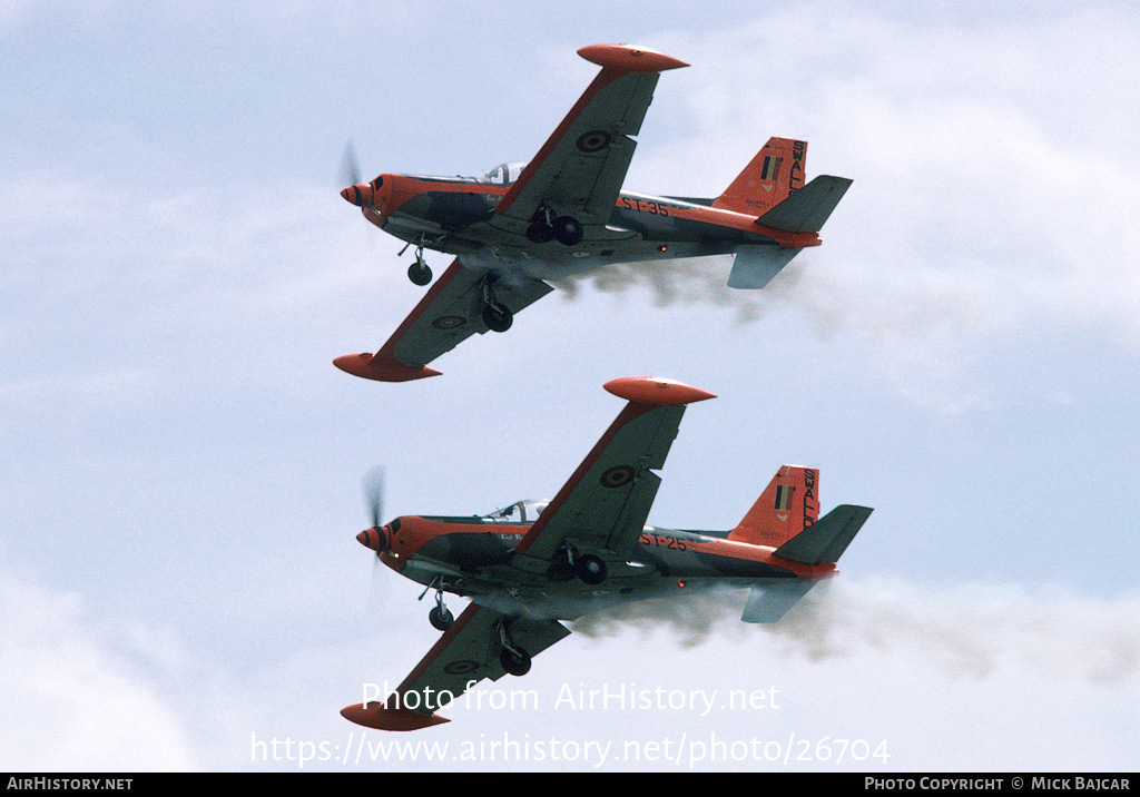 Aircraft Photo of ST-25 | SIAI-Marchetti SF-260M | Belgium - Air Force | AirHistory.net #26704