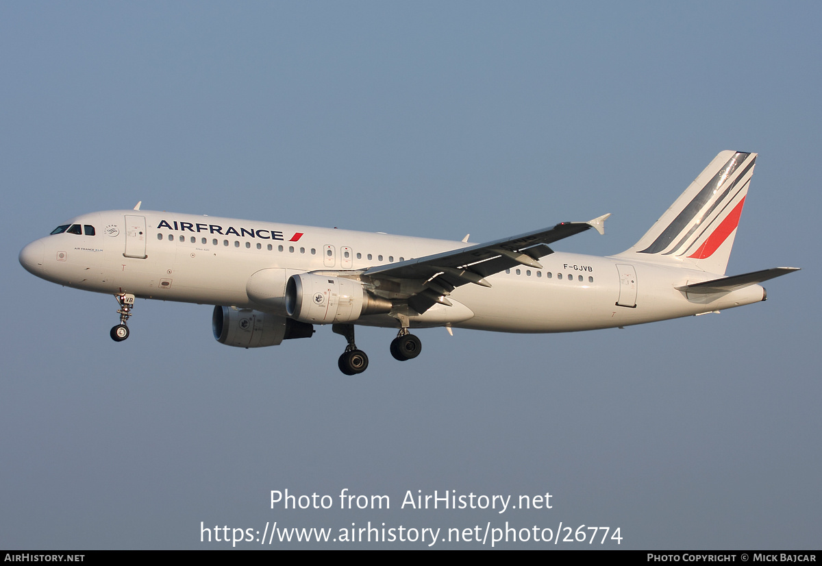 Aircraft Photo of F-GJVB | Airbus A320-211 | Air France | AirHistory.net #26774