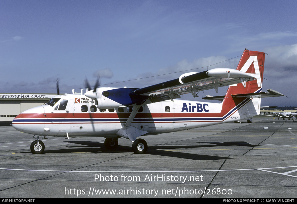 Aircraft Photo of C-FIOH | De Havilland Canada DHC-6-200 Twin Otter | Air BC | AirHistory.net #26800