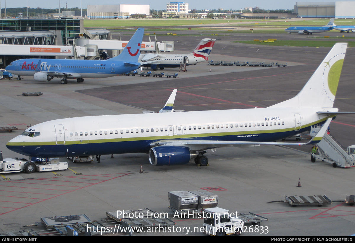 Aircraft Photo of N738MA | Boeing 737-8Q8 | Miami Air International | AirHistory.net #26833