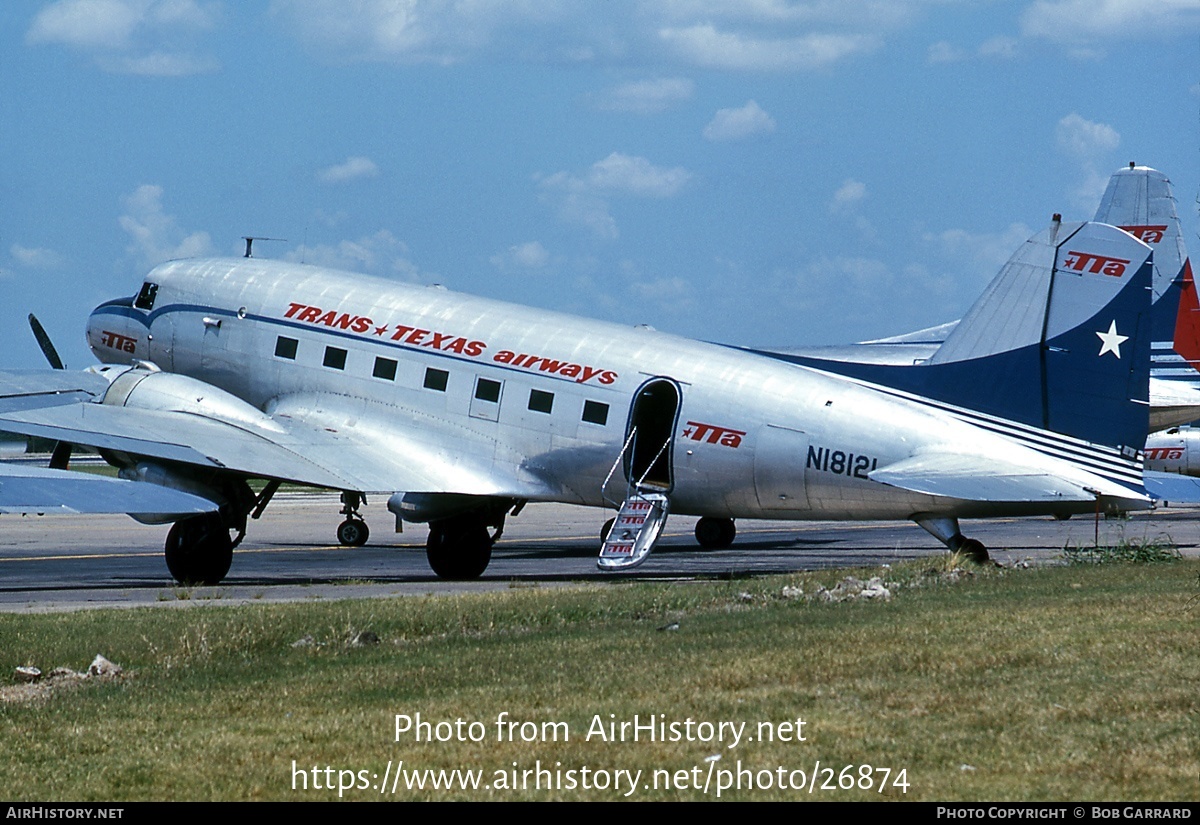 Aircraft Photo of N18121 | Douglas DC-3A | TTA - Trans-Texas Airways | AirHistory.net #26874