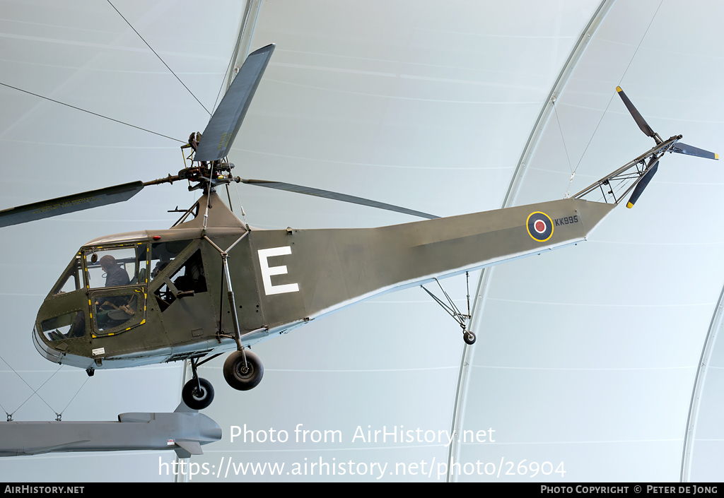 Aircraft Photo of KK995 | Sikorsky R-4B Hoverfly MkI | UK - Air Force | AirHistory.net #26904