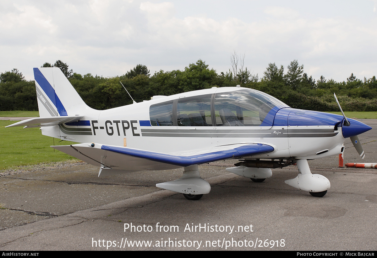 Aircraft Photo of F-GTPE | Robin DR-400-160 Major | AirHistory.net #26918