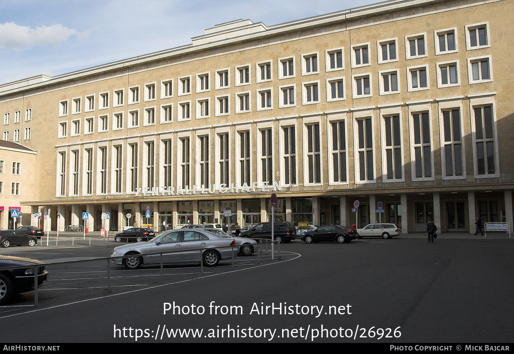 Airport photo of Berlin - Tempelhof (EDDI / THF) (closed) in Germany | AirHistory.net #26926