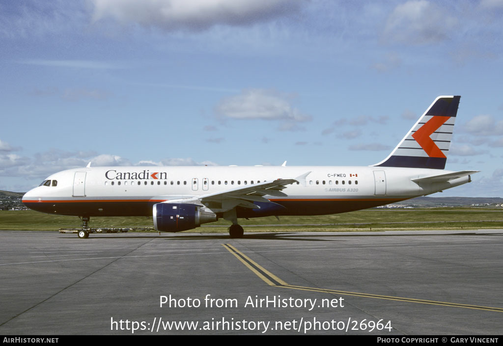 Aircraft Photo of C-FMEQ | Airbus A320-211 | Canadian Airlines | AirHistory.net #26964