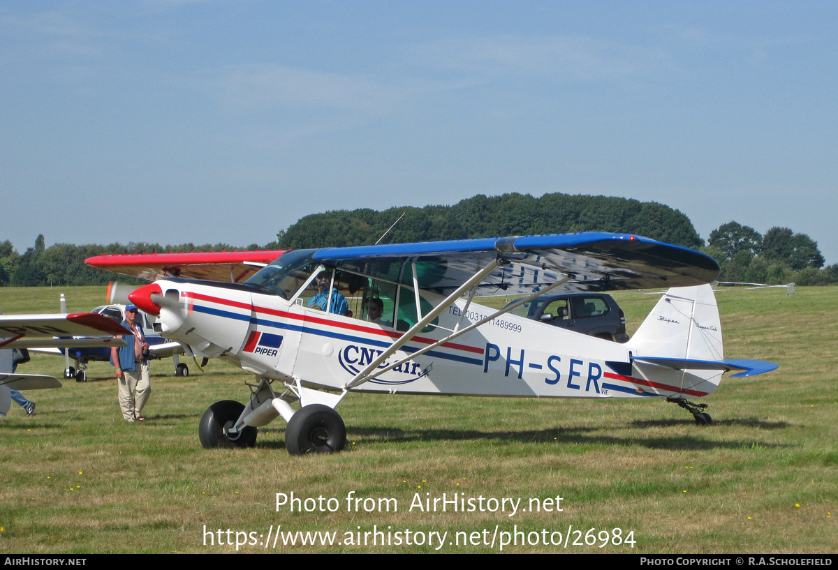 Aircraft Photo of PH-SER | Piper PA-18-150 Super Cub | CNE Air | AirHistory.net #26984