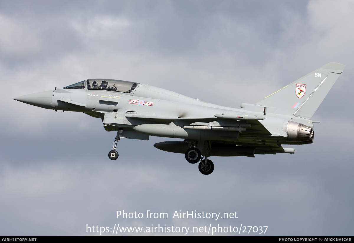 Aircraft Photo of ZK383 | Eurofighter EF-2000 Typhoon T3 | UK - Air Force | AirHistory.net #27037