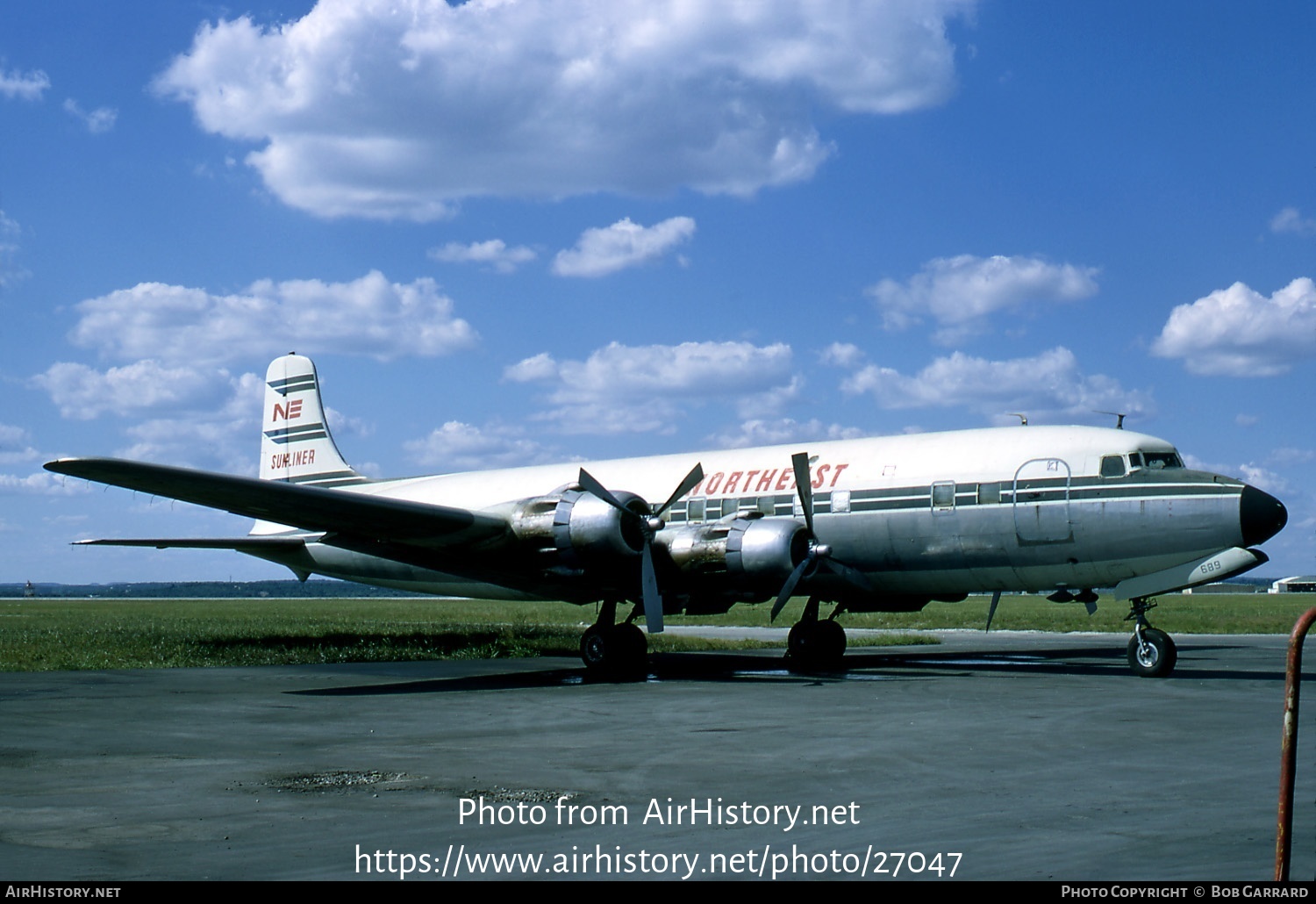 Aircraft Photo of N6589C | Douglas DC-6B | Northeast Airlines | AirHistory.net #27047