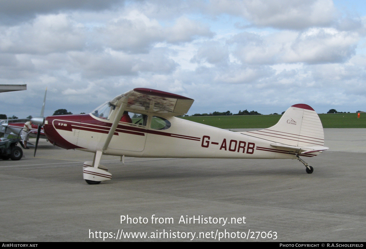 Aircraft Photo of G-AORB | Cessna 170B | AirHistory.net #27063