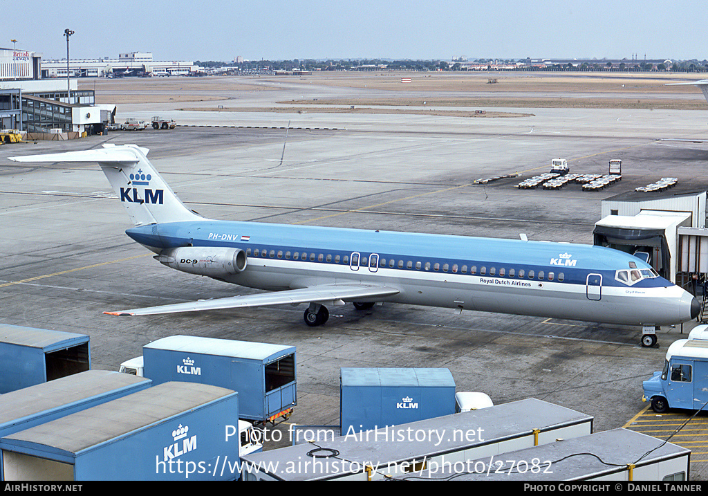 Aircraft Photo of PH-DNV | McDonnell Douglas DC-9-32 | KLM - Royal Dutch Airlines | AirHistory.net #27082