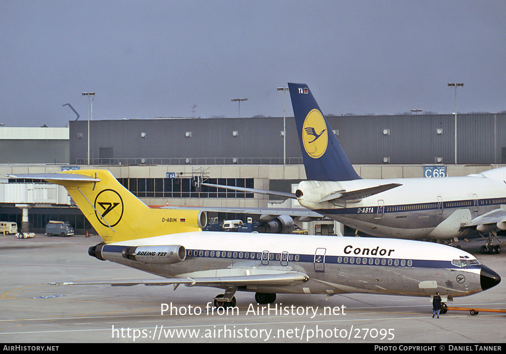 Aircraft Photo of D-ABIM | Boeing 727-30 | Condor Flugdienst | AirHistory.net #27095