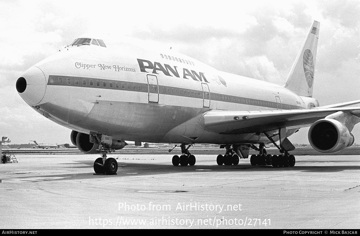 Aircraft Photo of N533PA | Boeing 747SP-21 | Pan American World Airways - Pan Am | AirHistory.net #27141