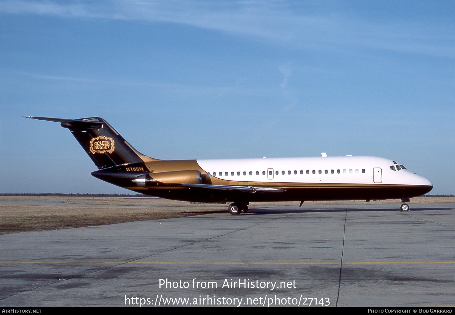 Aircraft Photo of N711SW | Douglas DC-9-15 | Golden Nugget Casino | AirHistory.net #27143