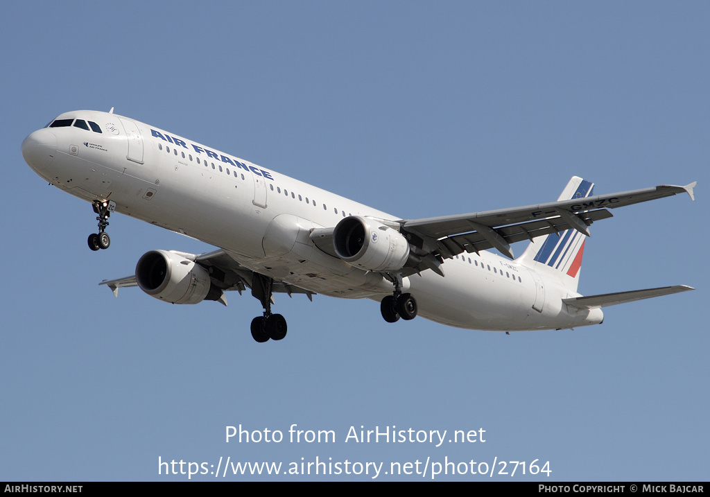 Aircraft Photo of F-GMZC | Airbus A321-111 | Air France | AirHistory.net #27164