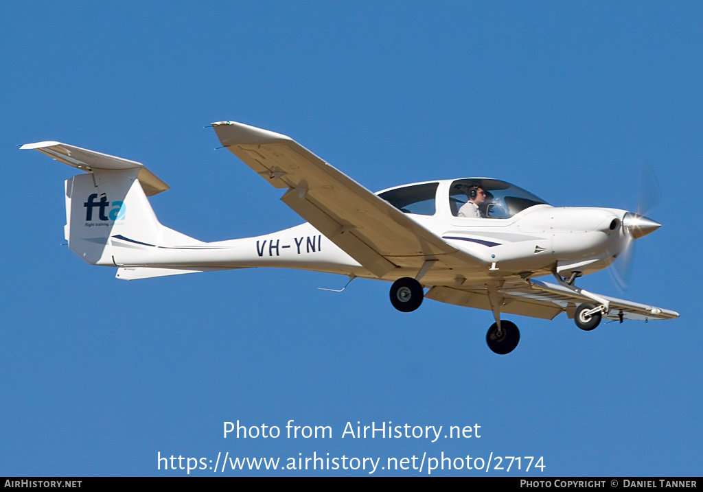 Aircraft Photo of VH-YNI | Diamond DA40 CS Diamond Star | Flight Training Adelaide - FTA | AirHistory.net #27174