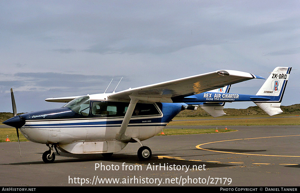 Aircraft Photo of ZK-DRO | Cessna 337G Skymaster | Rex Air Charters | AirHistory.net #27179